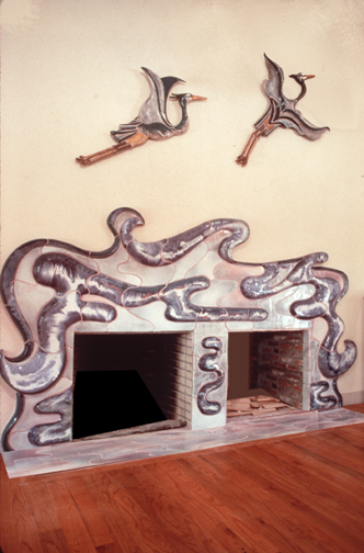 Blue Heron Fireplace