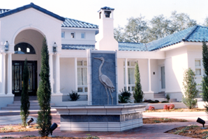 Egret Fountain